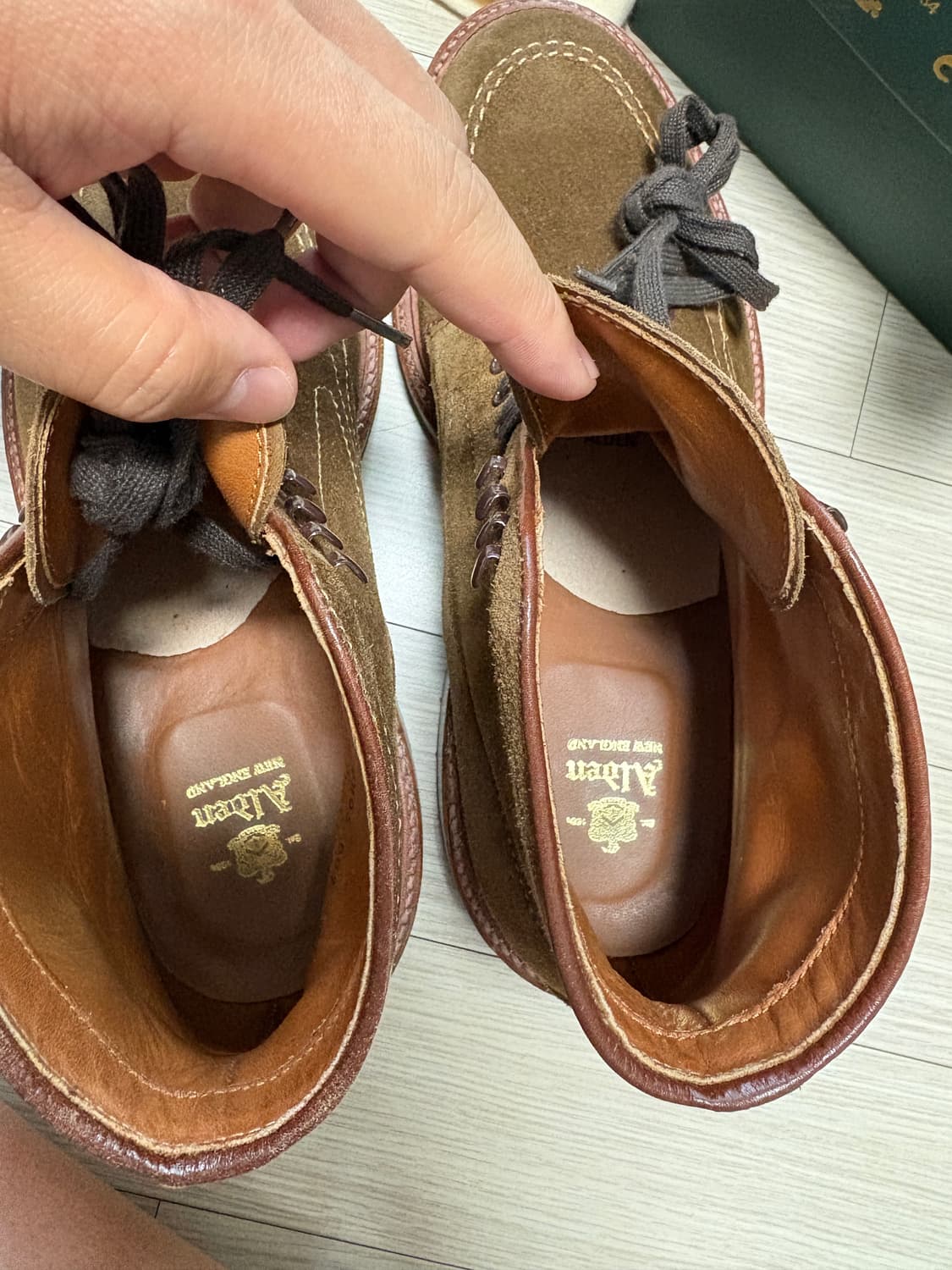 알든 인디부츠 4011hc 8.5d 스너프 상품이미지7