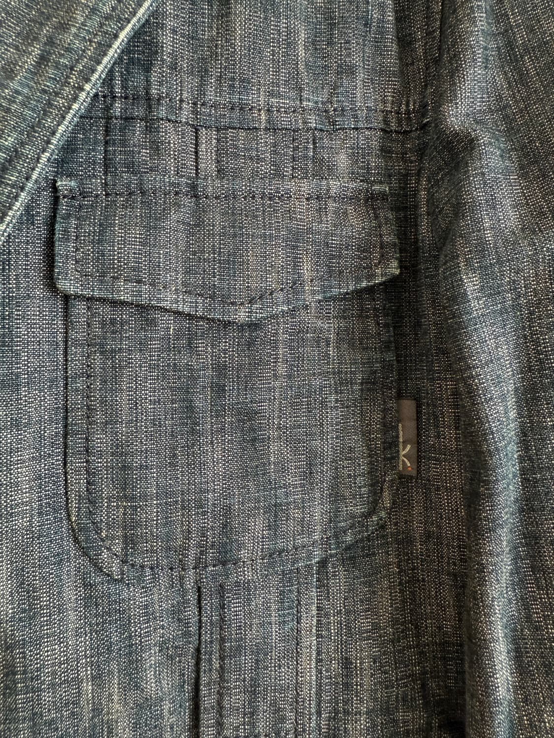 KAKA(kazutaka kato) 3버튼 데님 자켓 상품이미지6