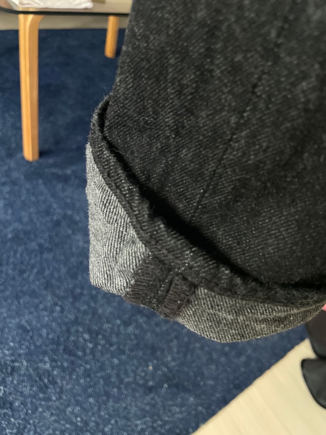 캡틴선샤인 스케이트슈컷 데님팬츠 블랙원워시 34 상품이미지7