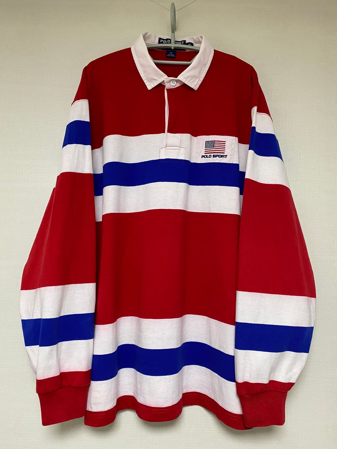1993년 POLO SPORT USA FLAG PK TSHIRT OG 상품이미지1