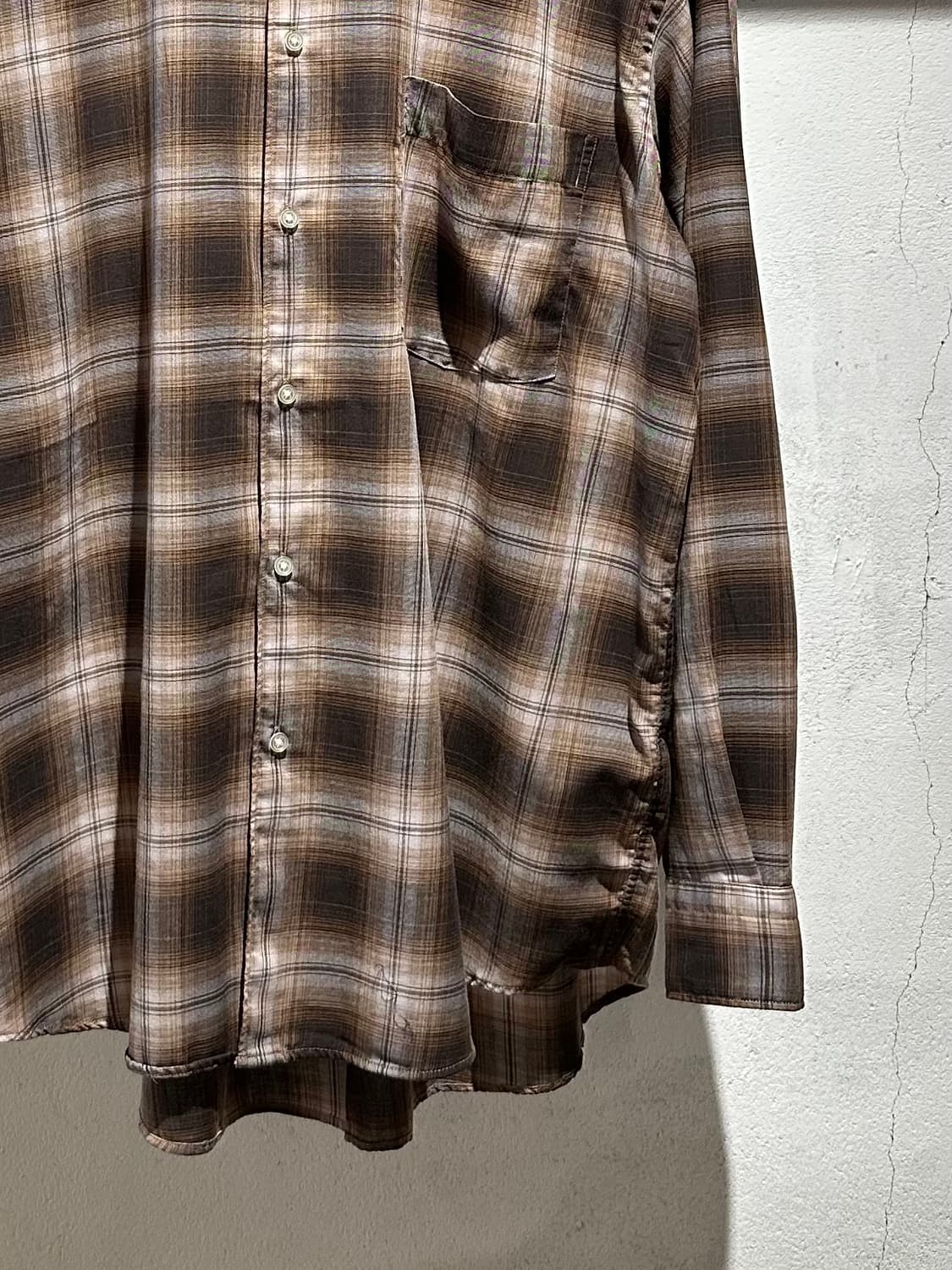 Urban Research Doors cotton Check Shirt 상품이미지3