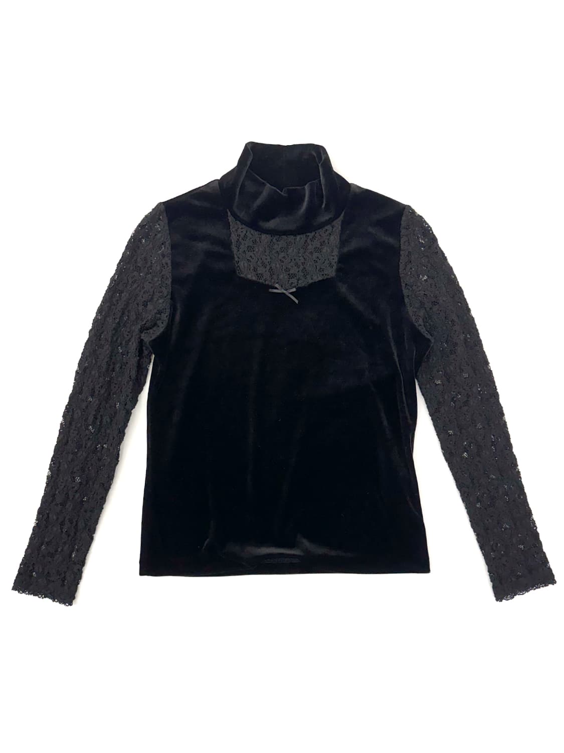 Pink House Velvet Lace Crochet Top/ M 상품이미지1