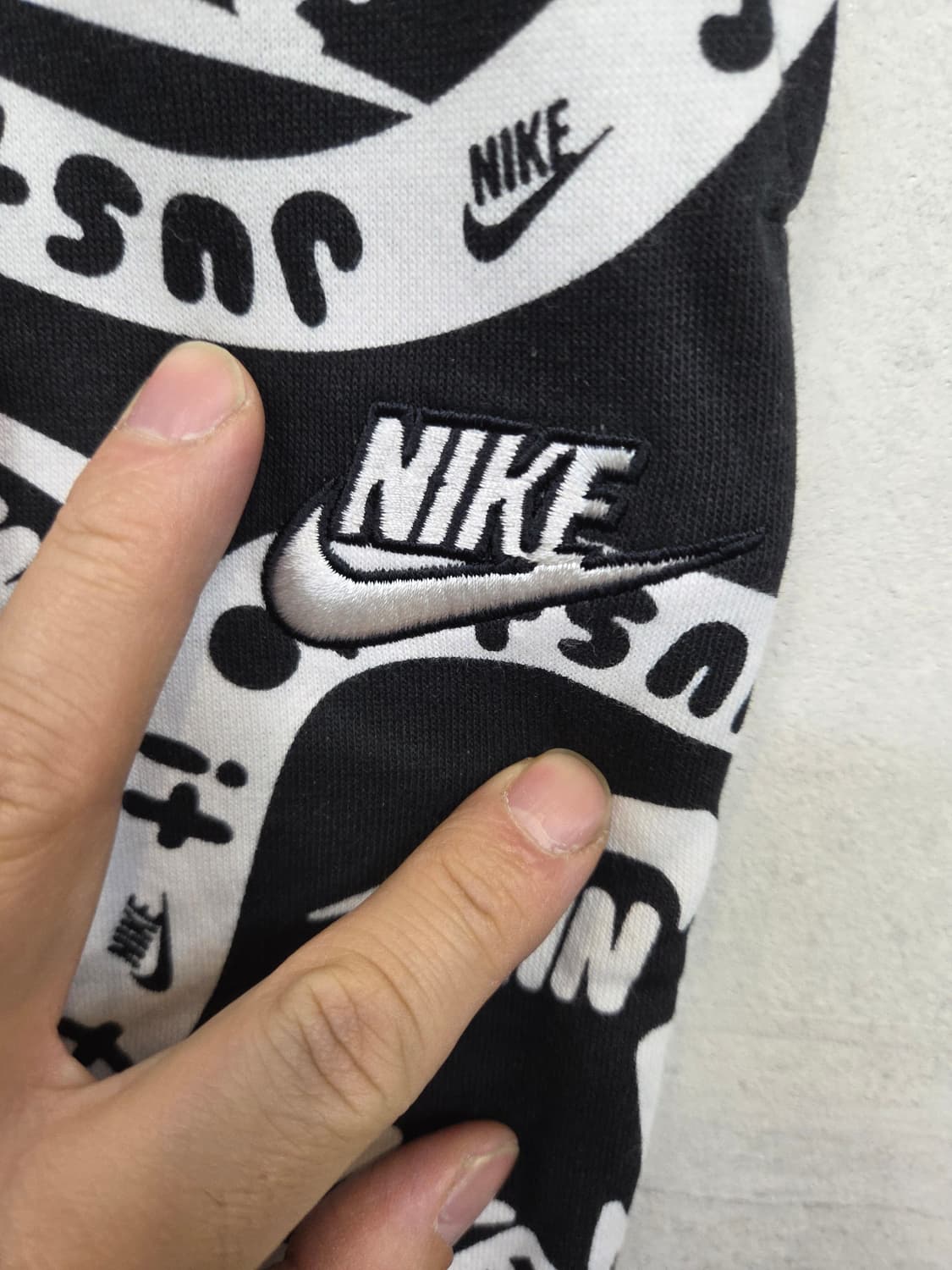 나이키 키즈 멀티로고 기모팬츠 5세 6세 상품이미지6