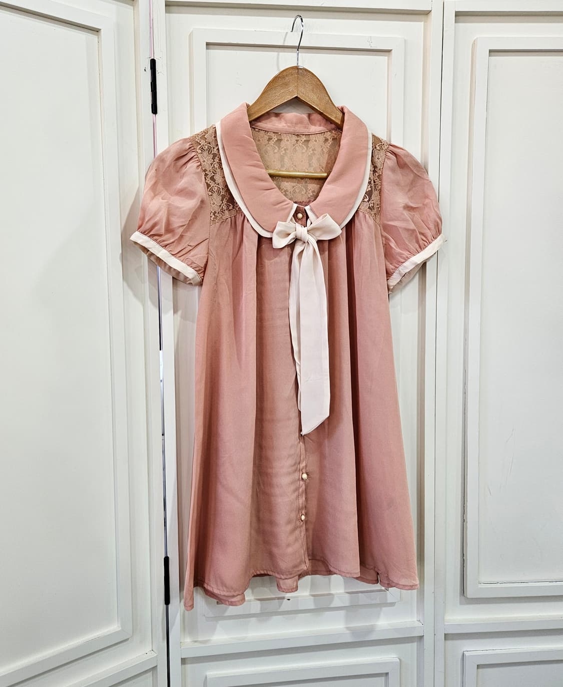 잉그니(INGNI)  세일러카라 리본 미니원피스 상품이미지1