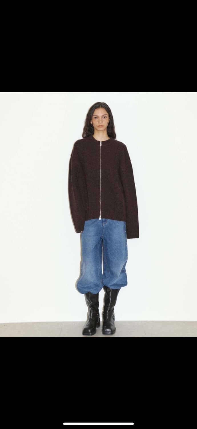 폴리수엠 케이블 니트 가디건 상품이미지1