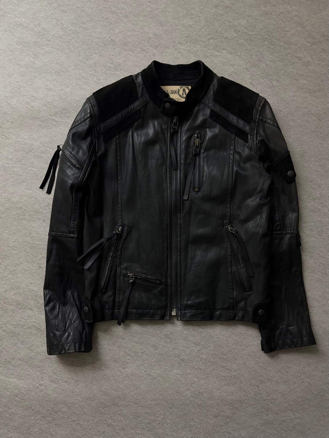 버카루 램스킨 레더 자켓 상품이미지1