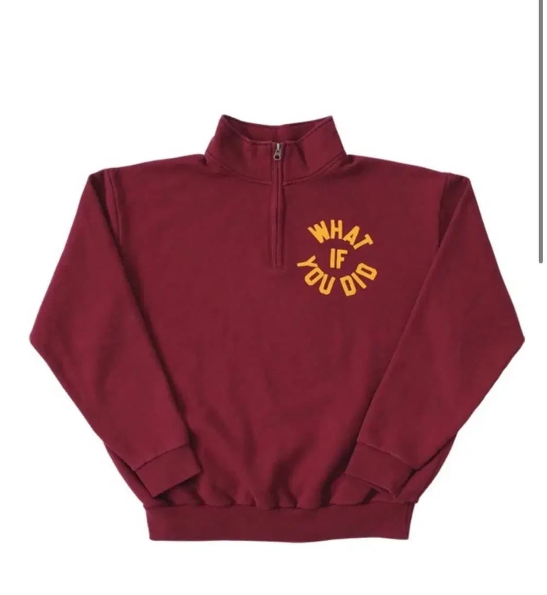 컬렉트 피시스 하프집업 맨투맨 M 사이즈 상품이미지1