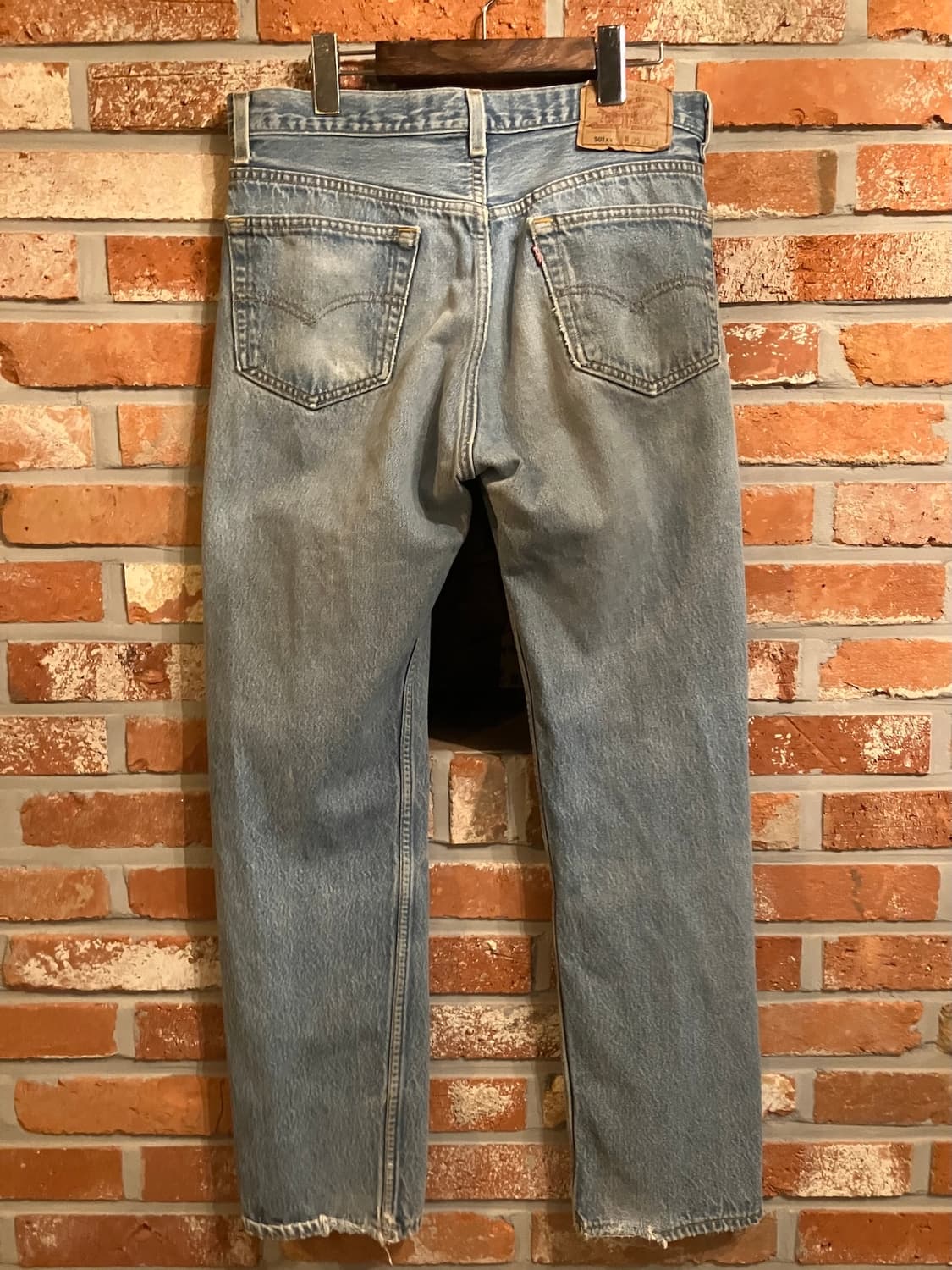 90s USA 빈티지 리바이스 501xx 0000 데님 팬츠 상품이미지5