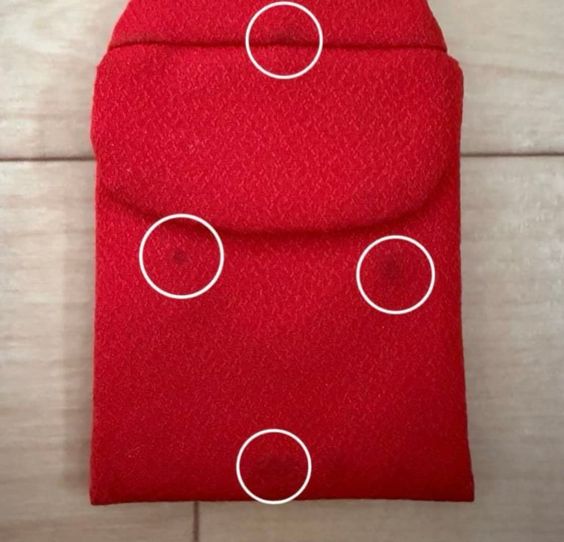 몬치치 빨강 부적 키링 카드홀더 패스케이스 상품이미지3