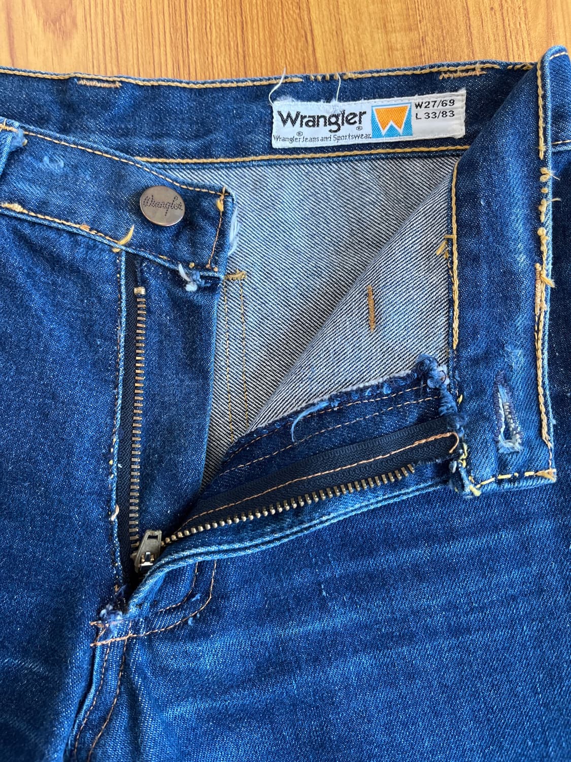 Vintage 70s~80s wrangler jeans  상품이미지5