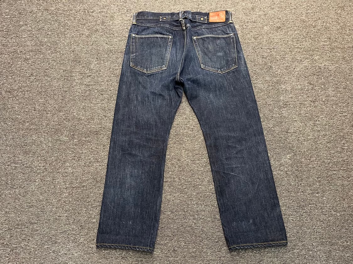 [33~34] RRL 더블알엘 R44 백버클 셀비지 데님진 상품이미지5