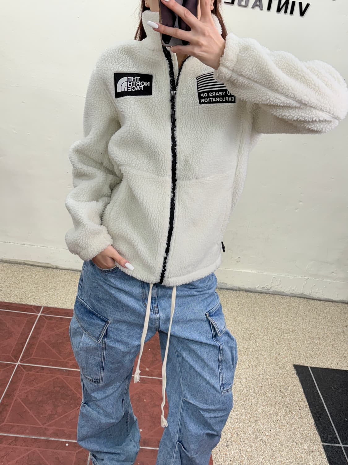 노스페이스 뽀글 후리스 집업 상품이미지4