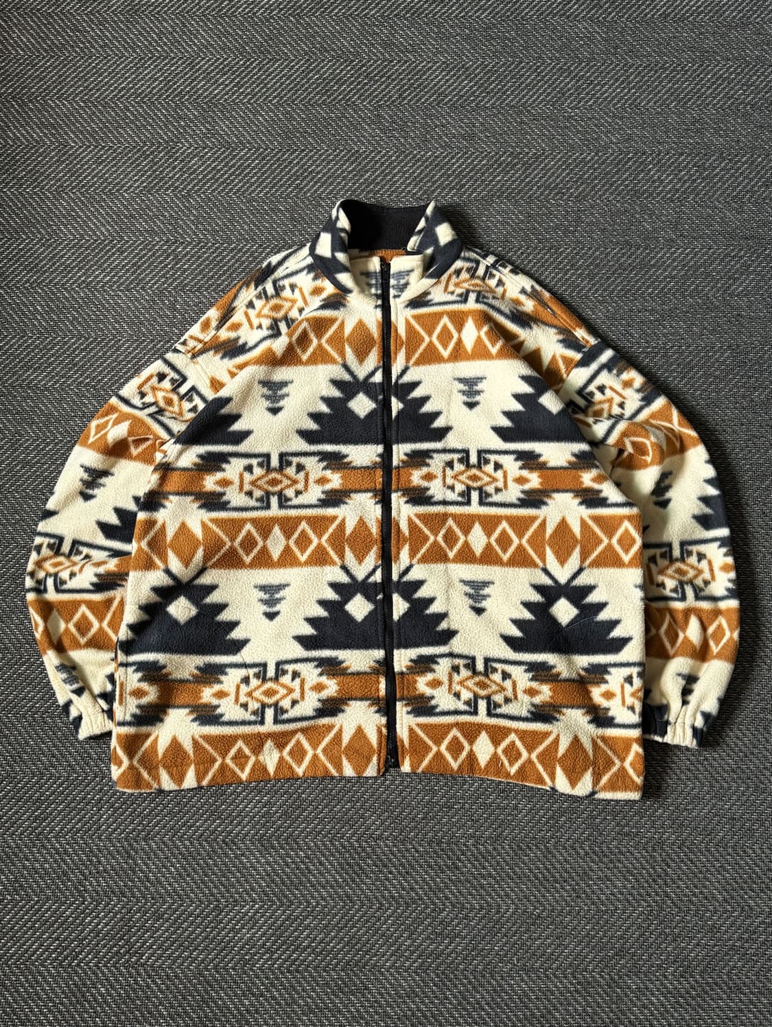 빈티지 아즈텍 플리스 집업 자켓 (105-110) 상품이미지1