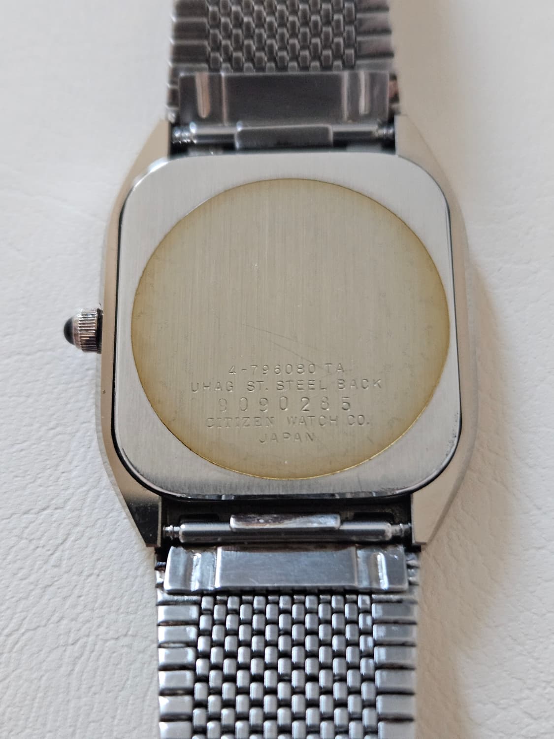 빈티지 시티즌 익시드 쿼츠 메탈 시계 상품이미지7