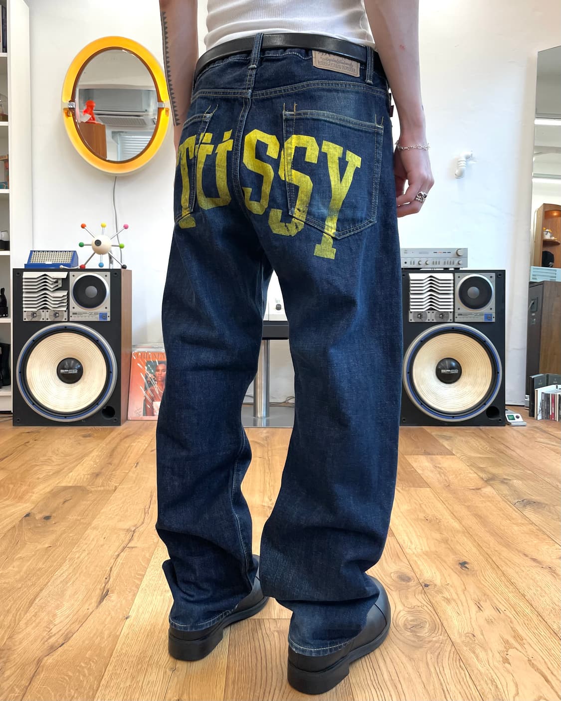 [32] 스투시 러프아웃 00s 데님 팬츠 상품이미지3