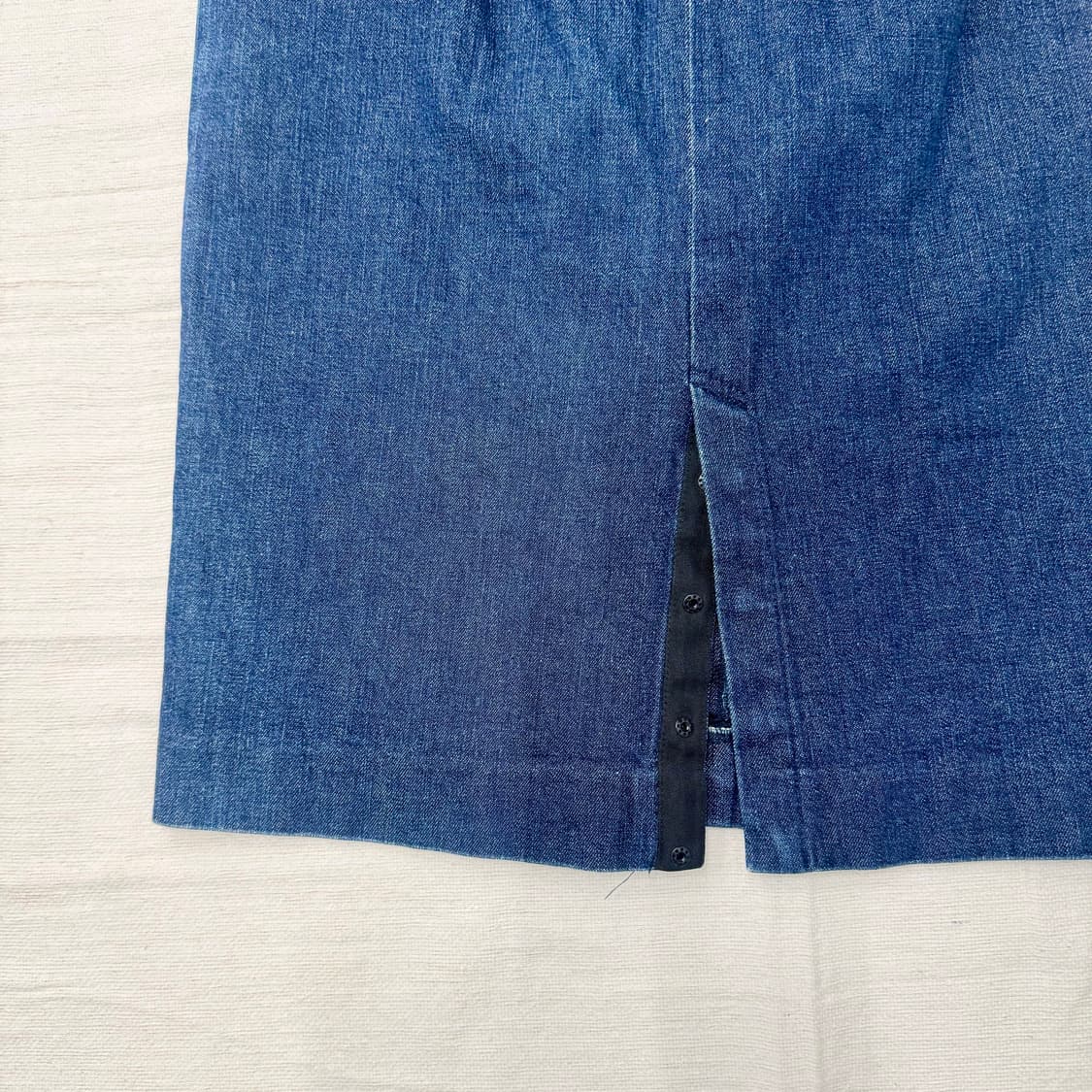 JPN vintage 슬릿 청치마 상품이미지3