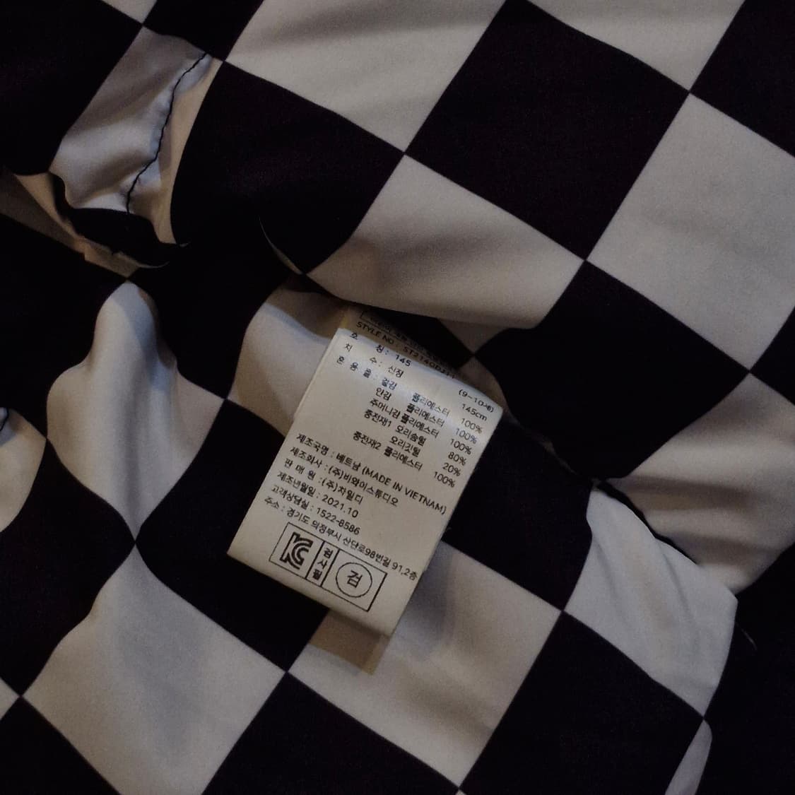 스타터×히로 콜라보 아웃포켓 벨티드 덕다운 패딩 상품이미지5