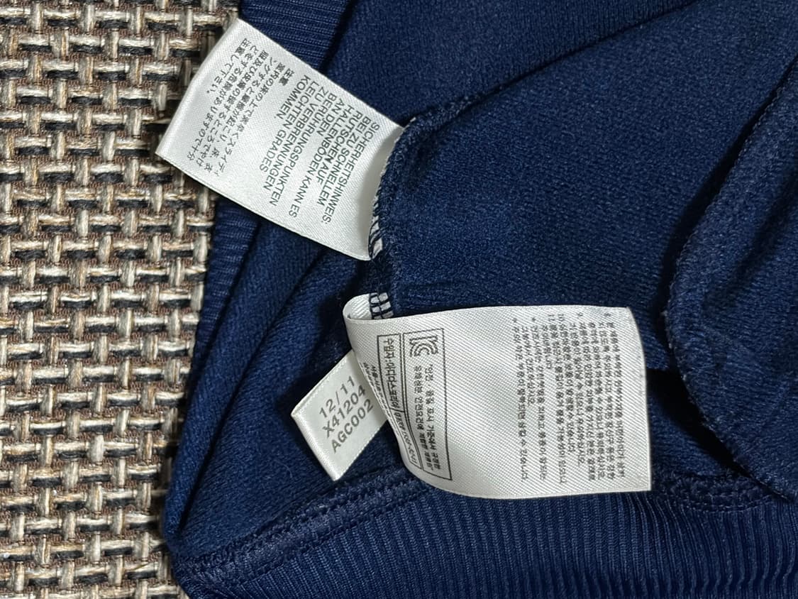 아디다스 파이어버드 구형 져지 네이비엘로우  상품이미지6