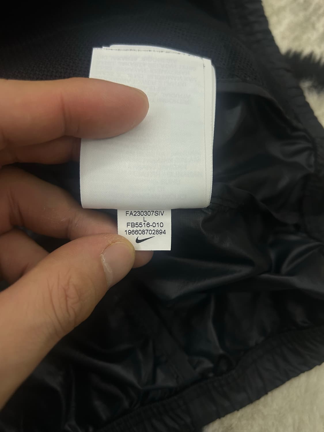 [L]나이키 스톰핏 런닝 바람막이/블랙 상품이미지8