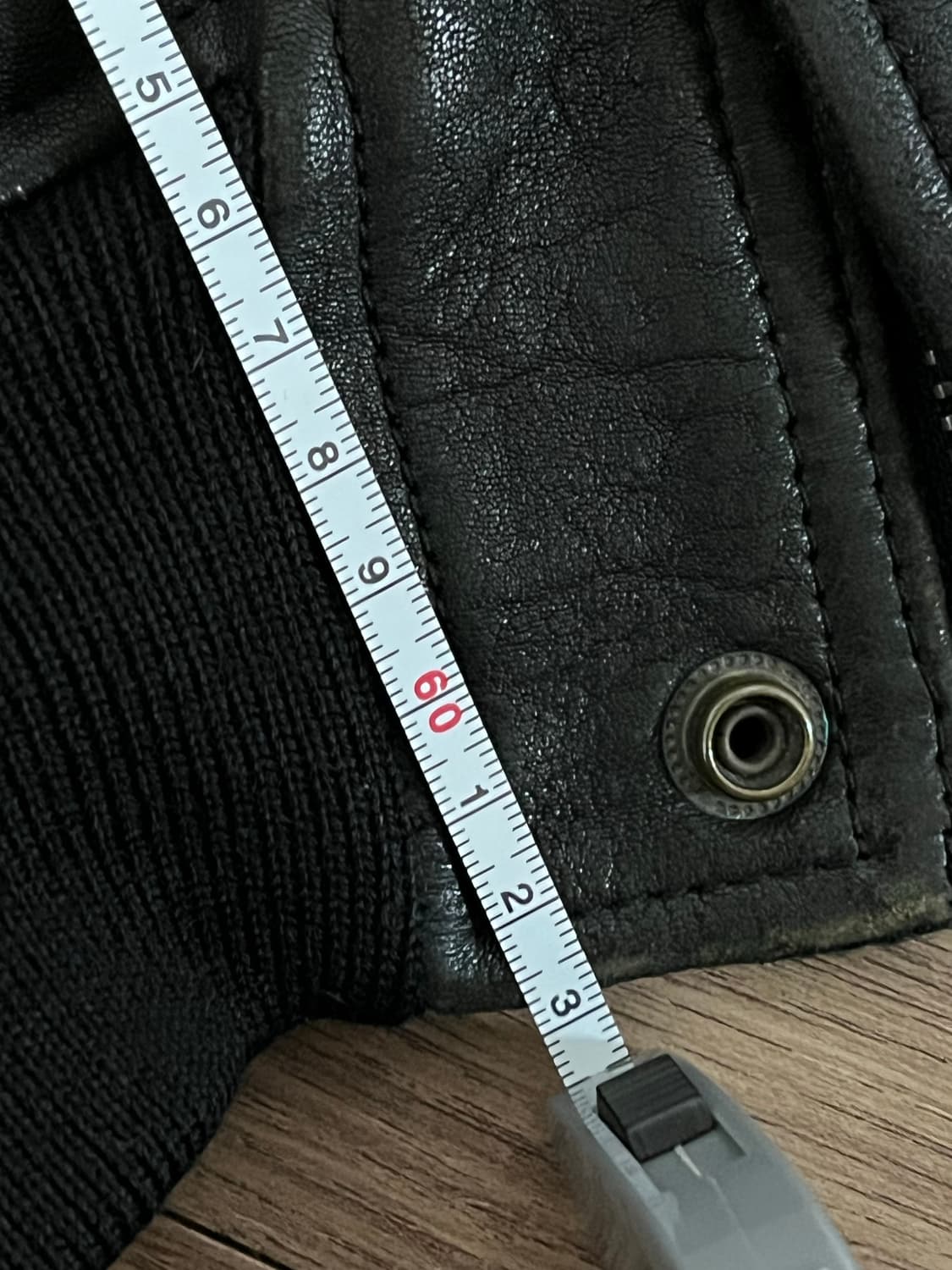 레더 봄버 후드 상품이미지5