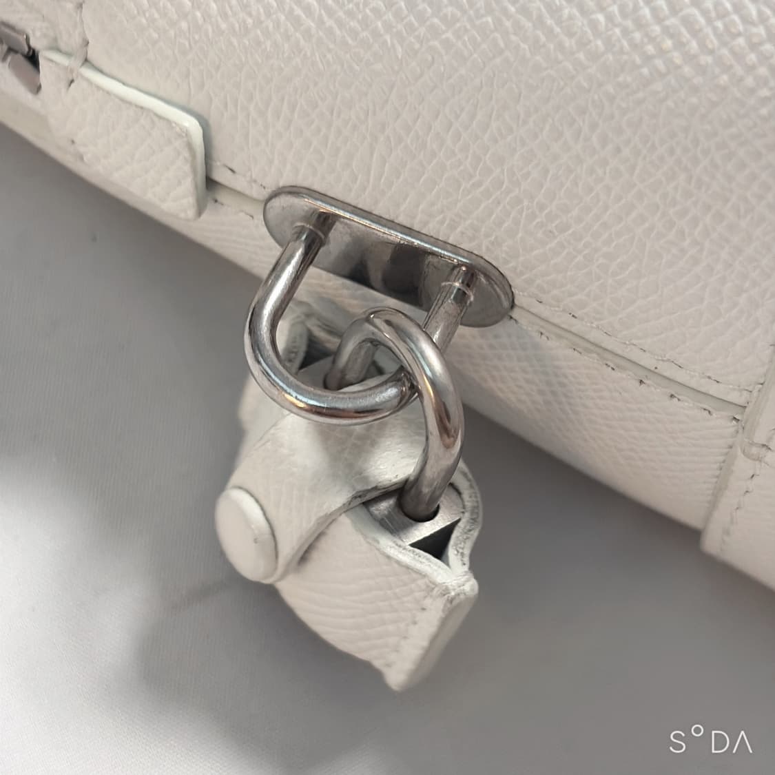 발렌시아가 빌 탑 핸들 화이트 토트백 상품이미지7