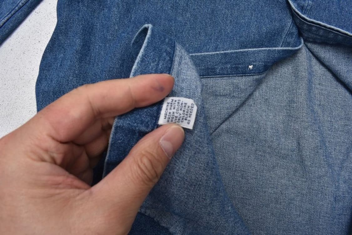 00S 폴로 랄프로렌 데님 셔츠 청남방 S M0057 상품이미지4