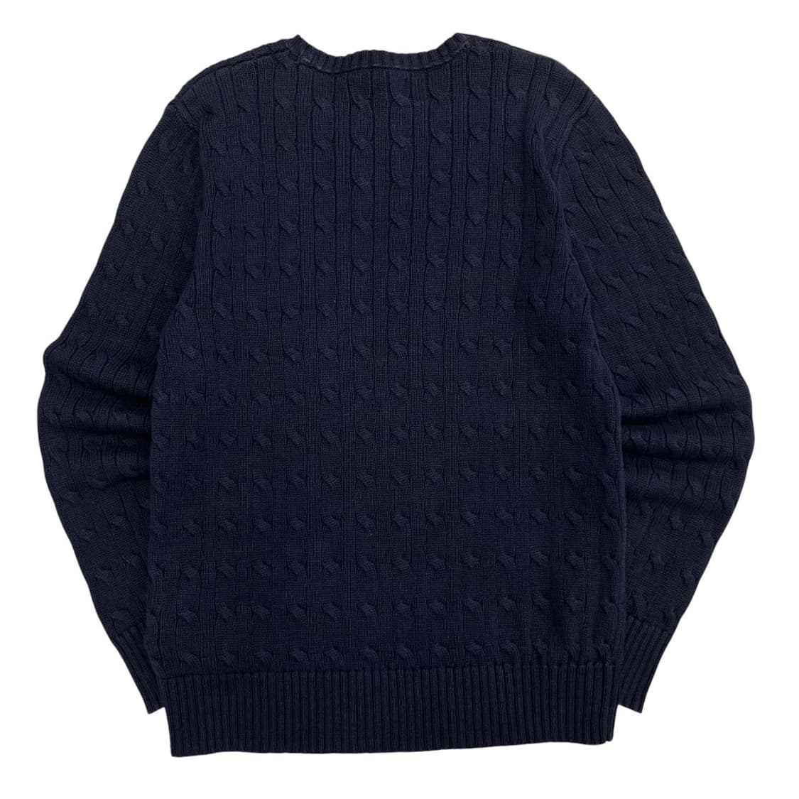 폴로 랄프로렌 레드포니 네이비 꽈배기 니트 L 상품이미지3