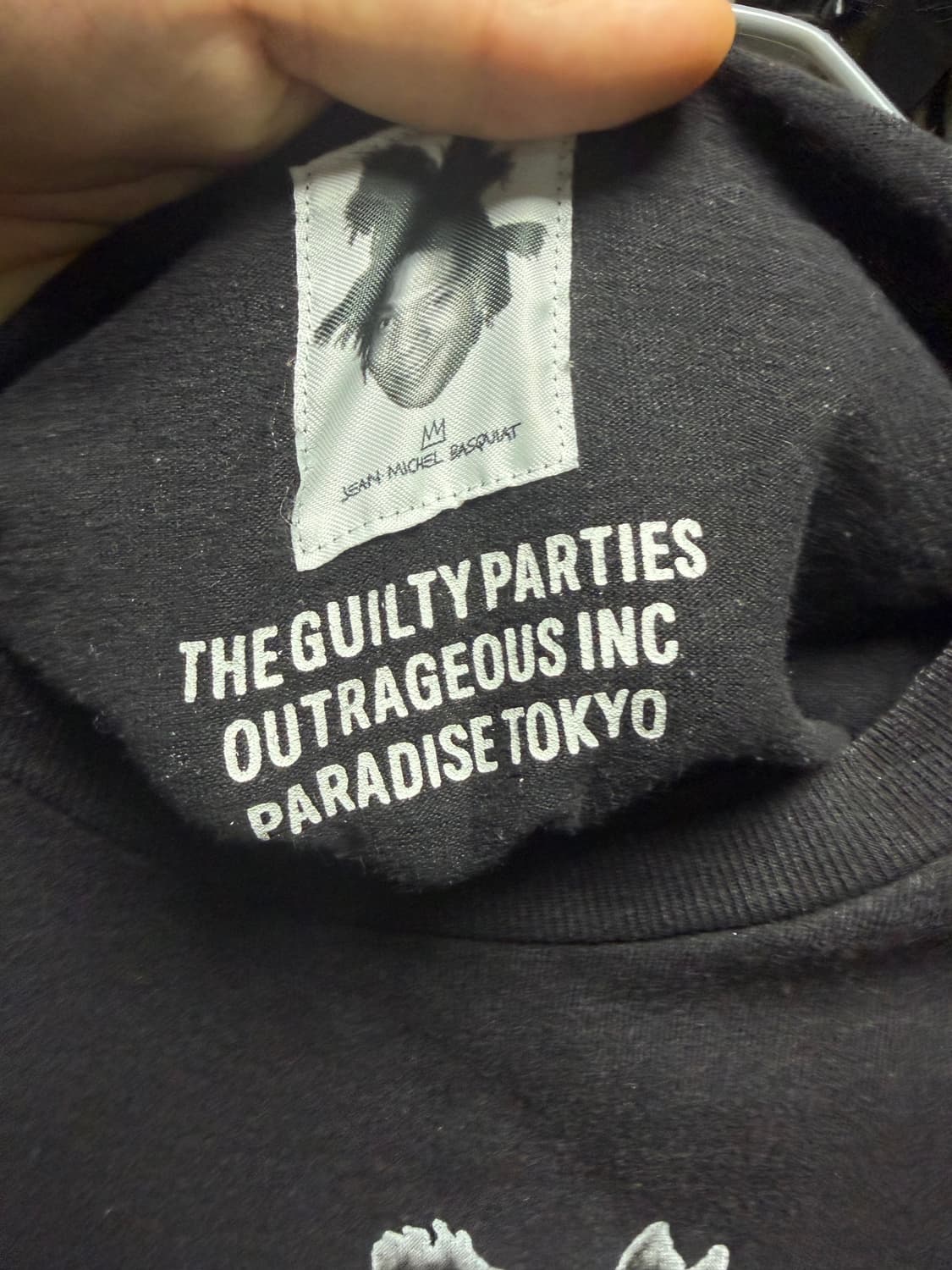 [Vintage] 와코마리아 바스키아 반팔티 L 상품이미지2