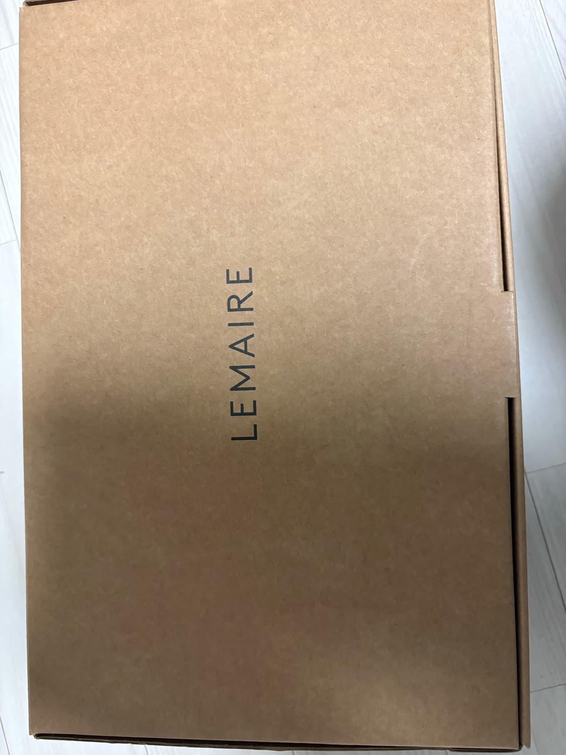 [40]르메르 리놀륨 베이직 레이스업 트레이너 클레이 화이트 상품이미지3