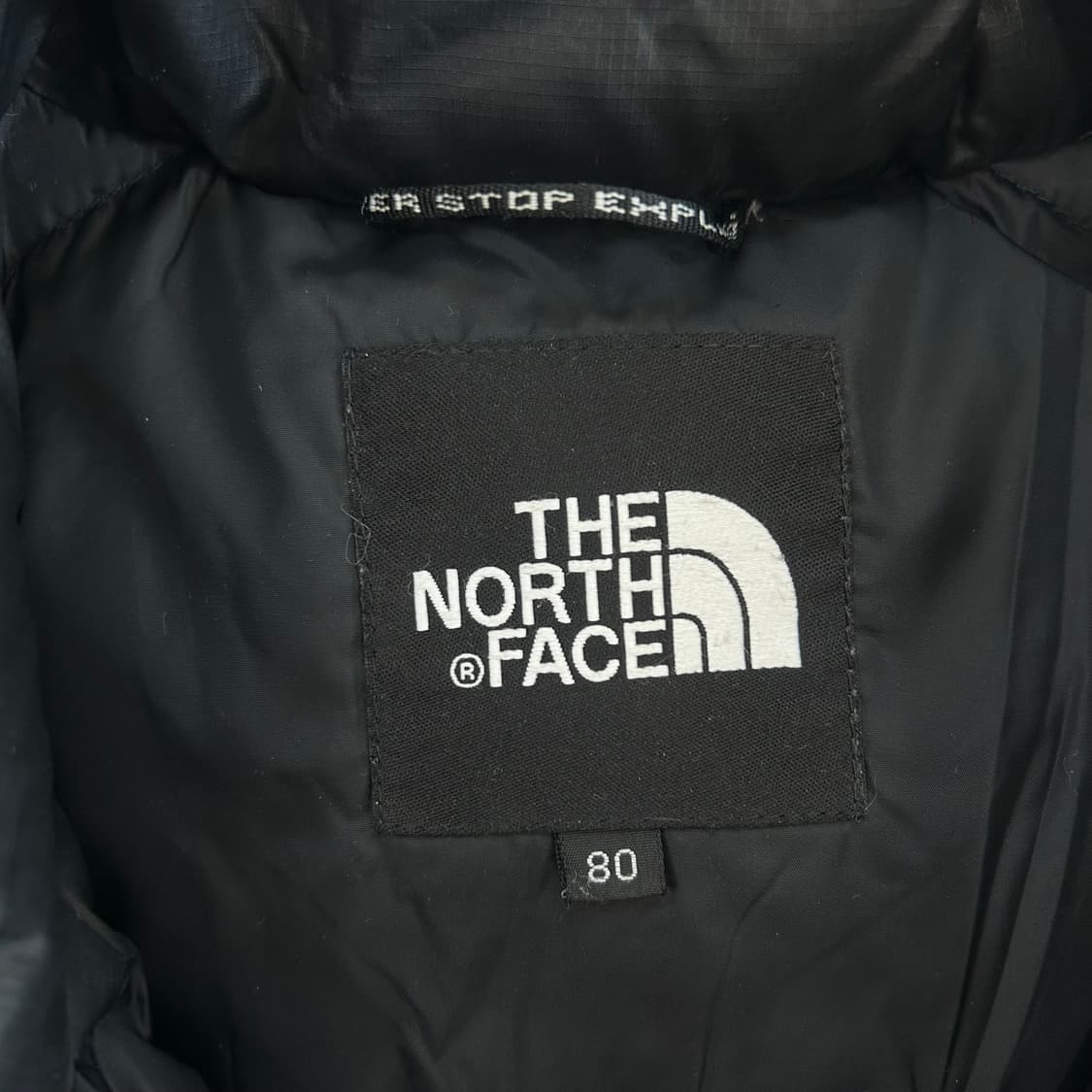 The north face 노스페이스 700 블랙 구스다운  상품이미지6