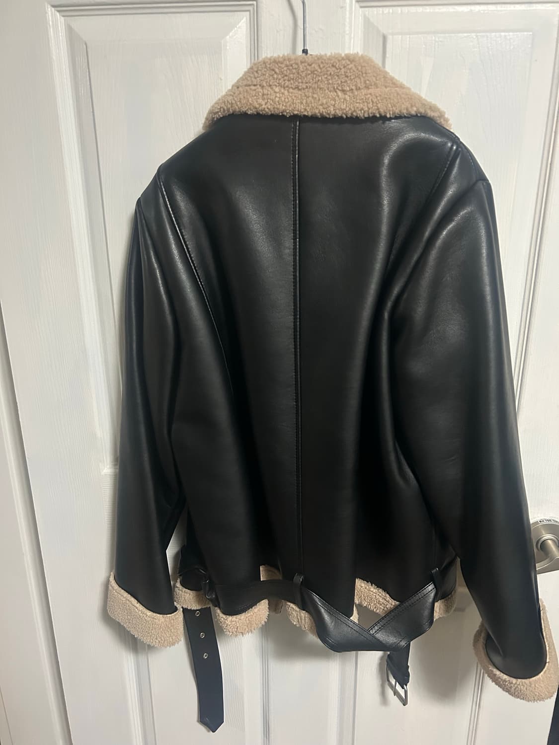 콜릿 정재현 무스탕 베이지 상품이미지5