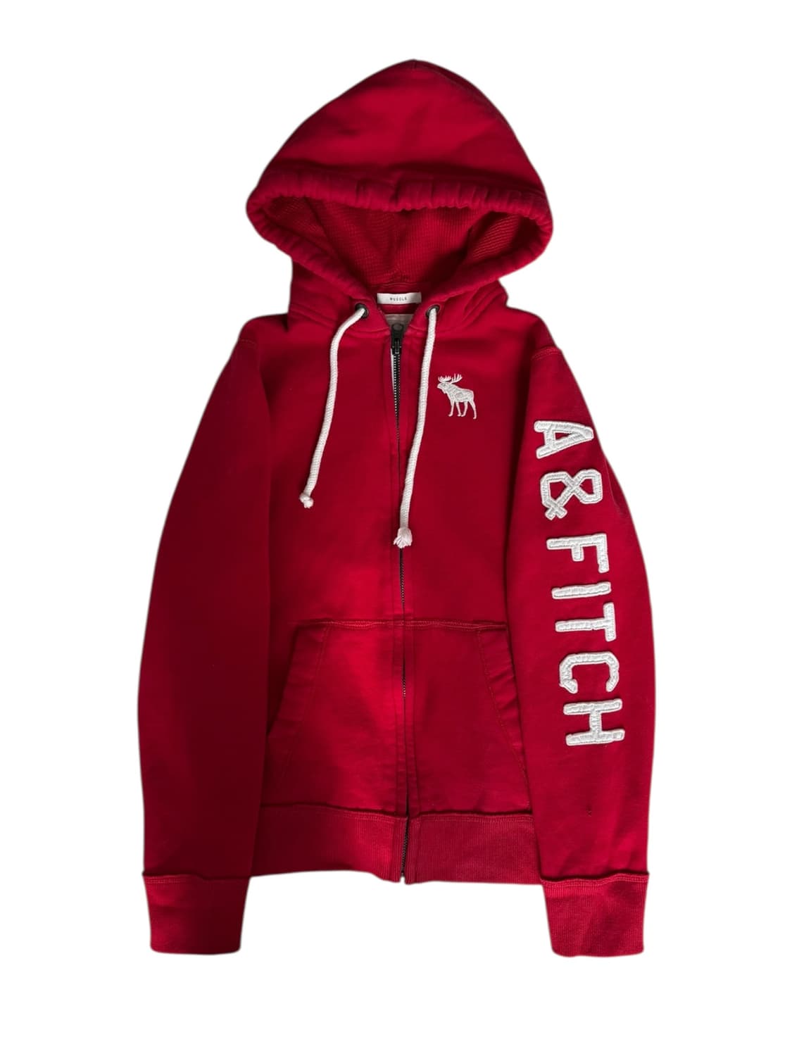 아베크롬비 레드 후드집업 상품이미지5