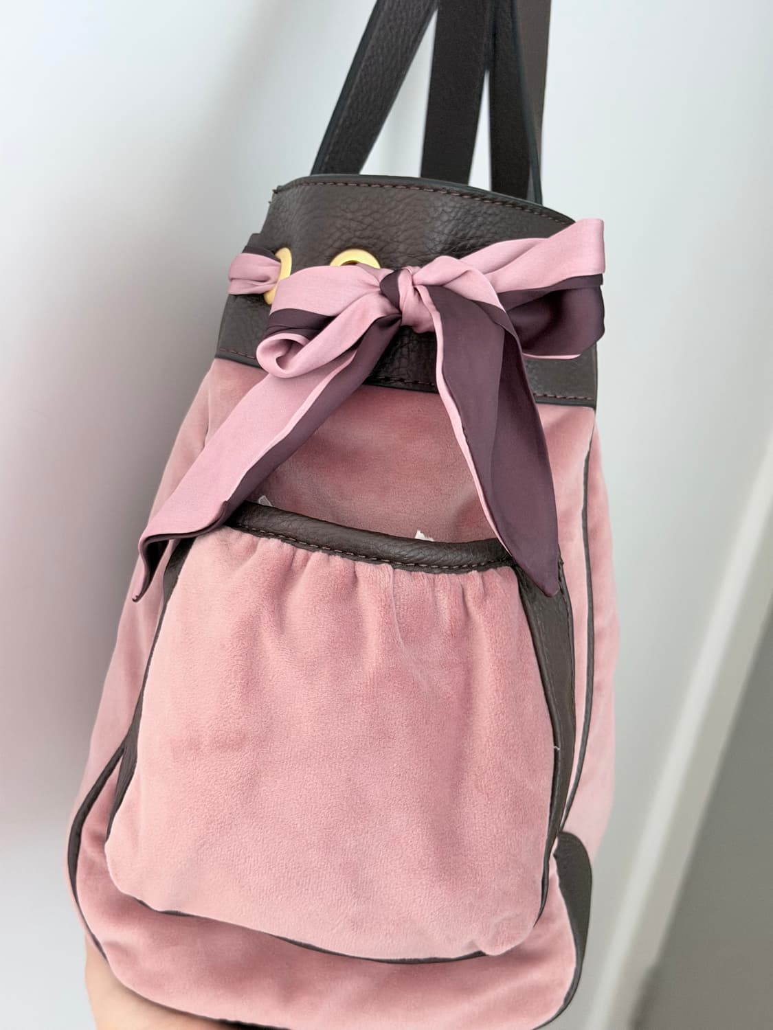 쥬시꾸뛰르 스코티독 데이드리머 토트백 빈티지 갸루  상품이미지2