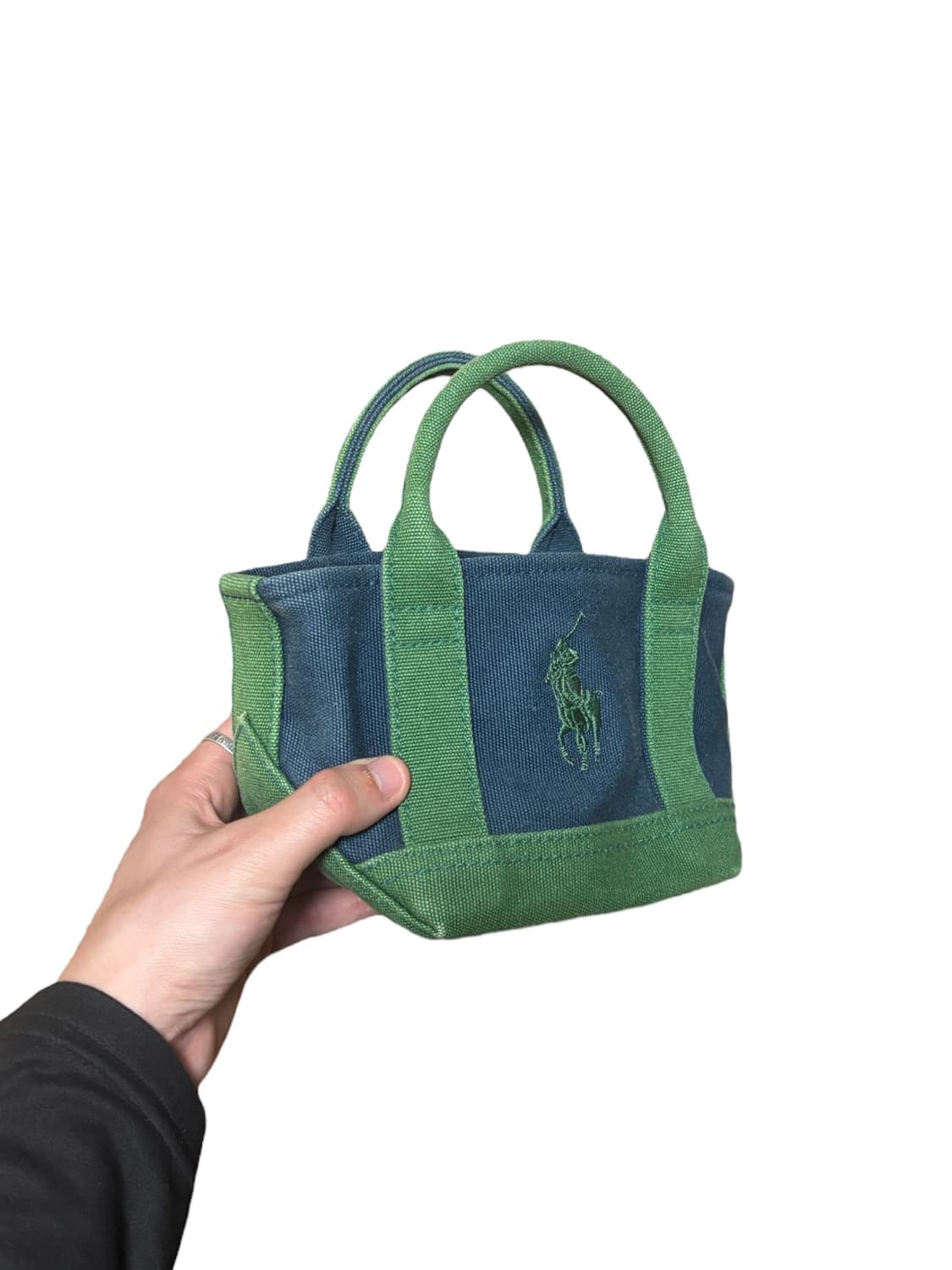 폴로 랄프로렌 캔버스 미니백 토트백 상품이미지6