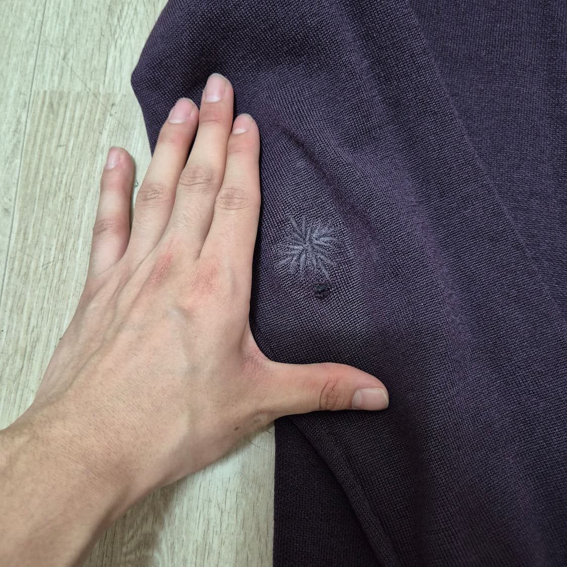 헤지스 골프웨어 니트집업 상품이미지4