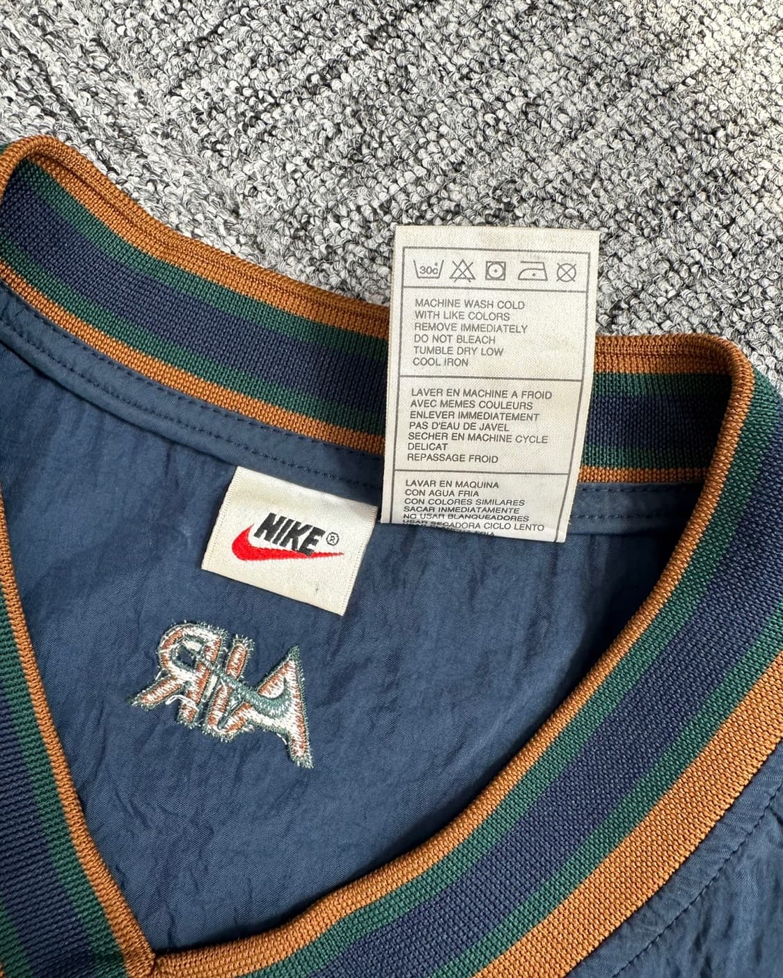 (2XL)90'S 나이키 빈티지 웜업-M816 상품이미지5