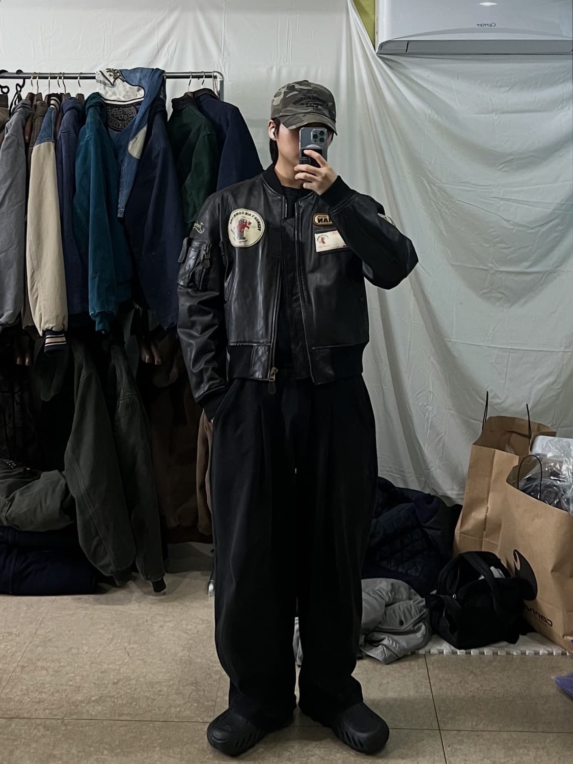 테드컴퍼니 A-2 가죽자켓 상품이미지4