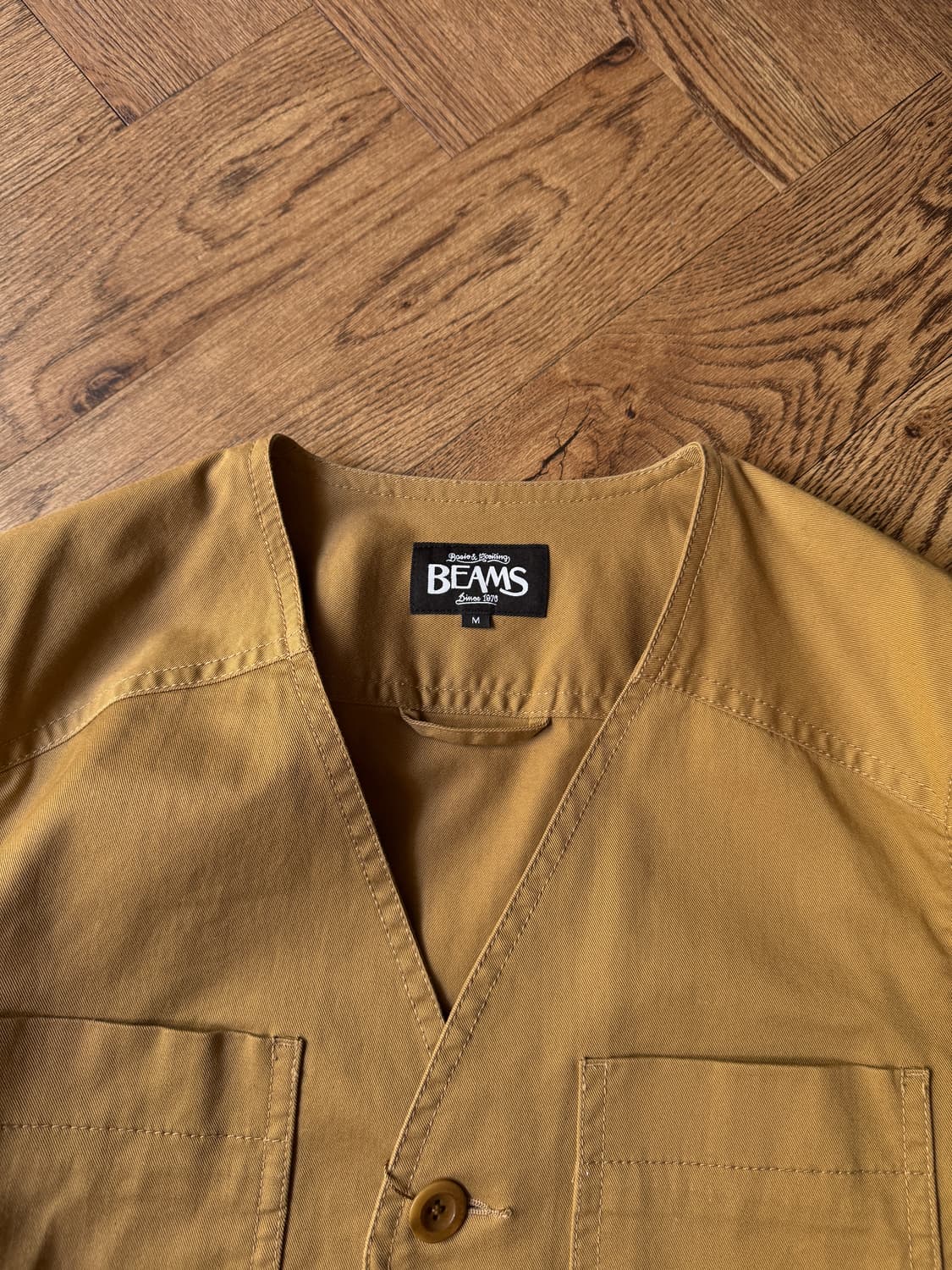 [M]BEAMS PLUS 빔즈 플러스 브라운 베이커 자켓 상품이미지2