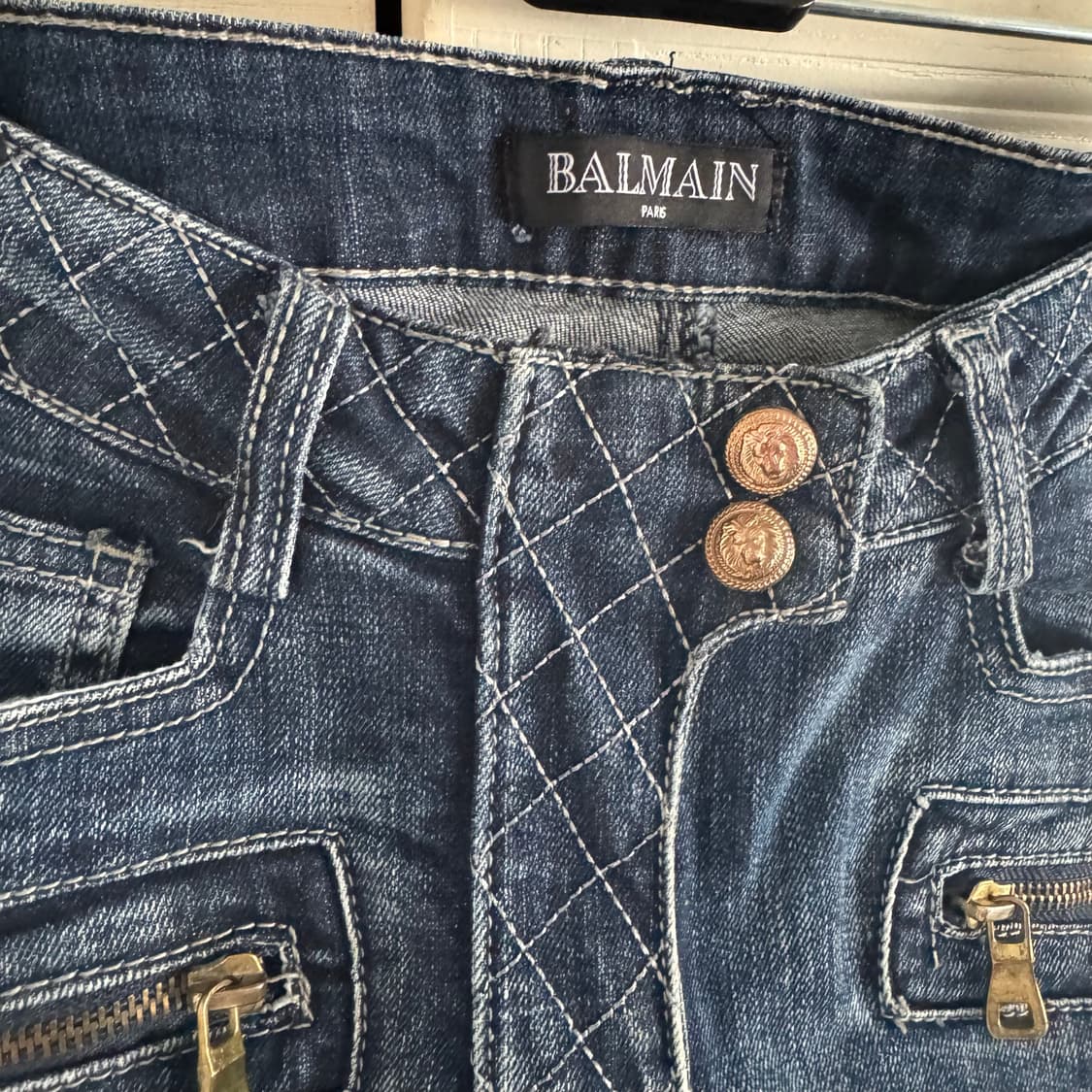 BALMAIN 발망 바이크 진 상품이미지3