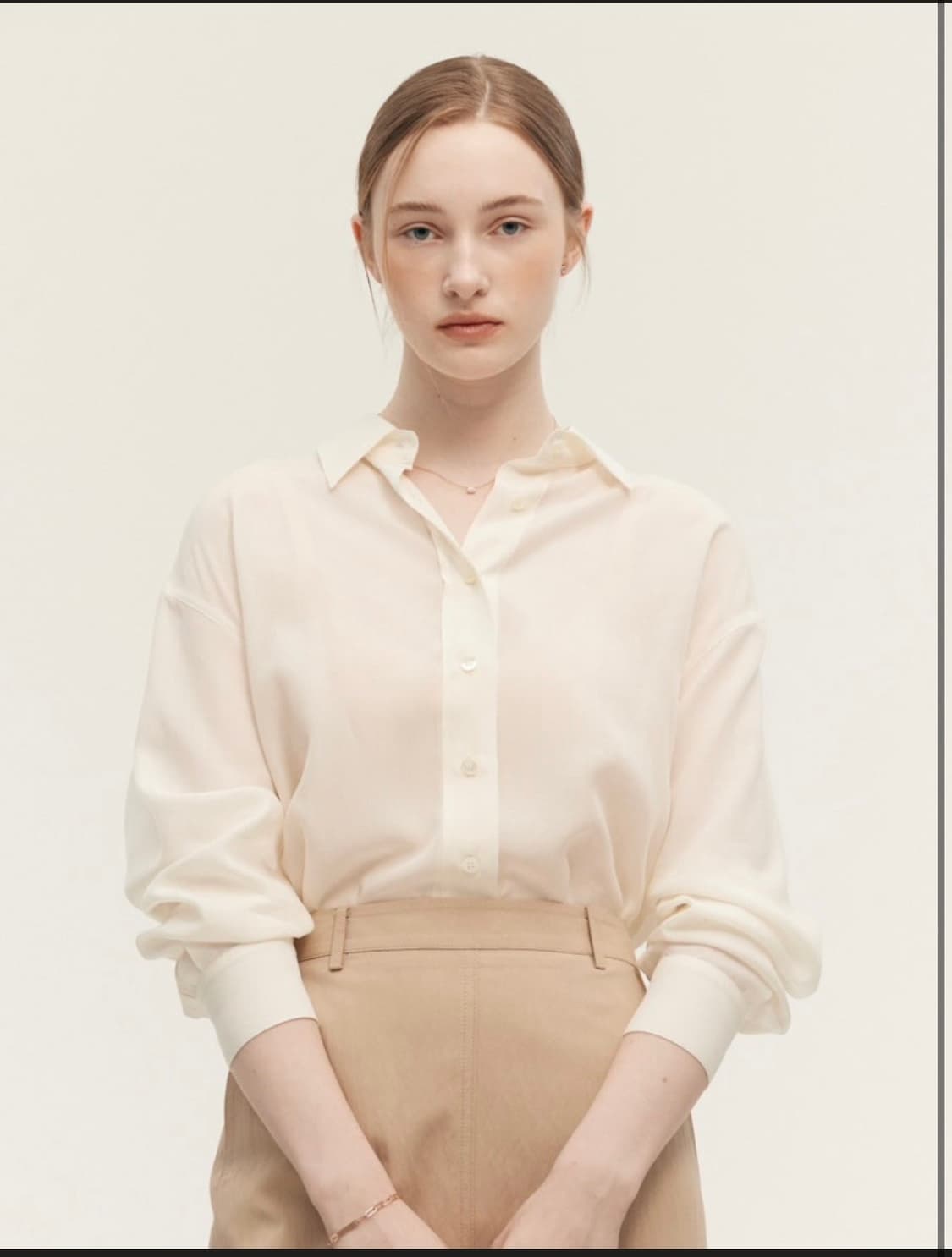 SIE 시에 릴즈 리넨 셔츠 상품이미지1