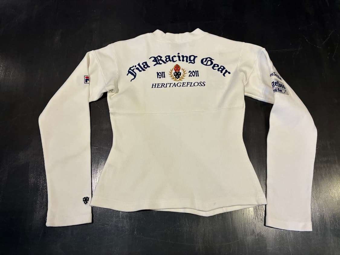 S) 헤리티지 플로스 휠라 긴팔 상품이미지5