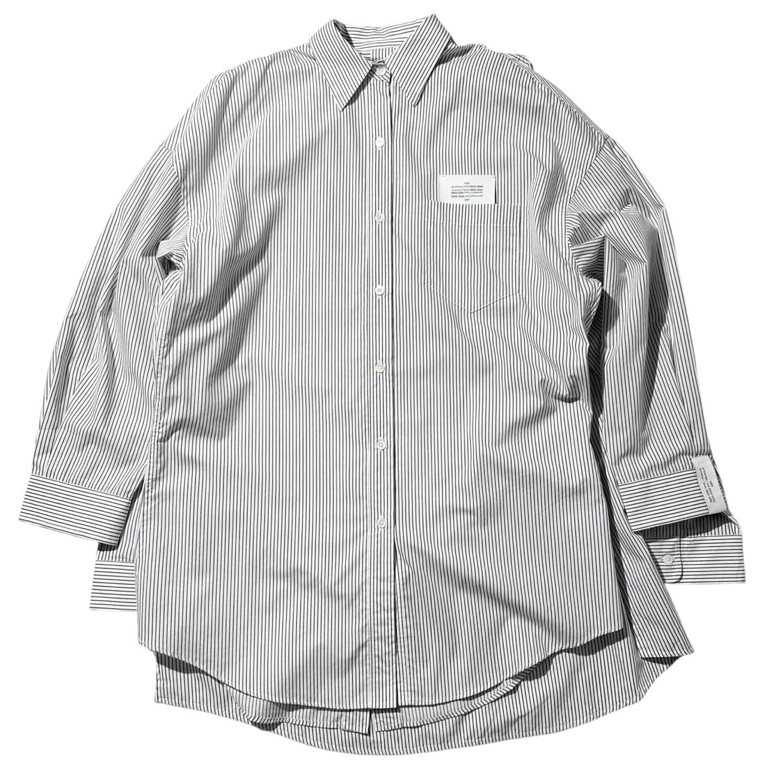 로크 더블 레이어드 스트라이프 셔츠 상품이미지1