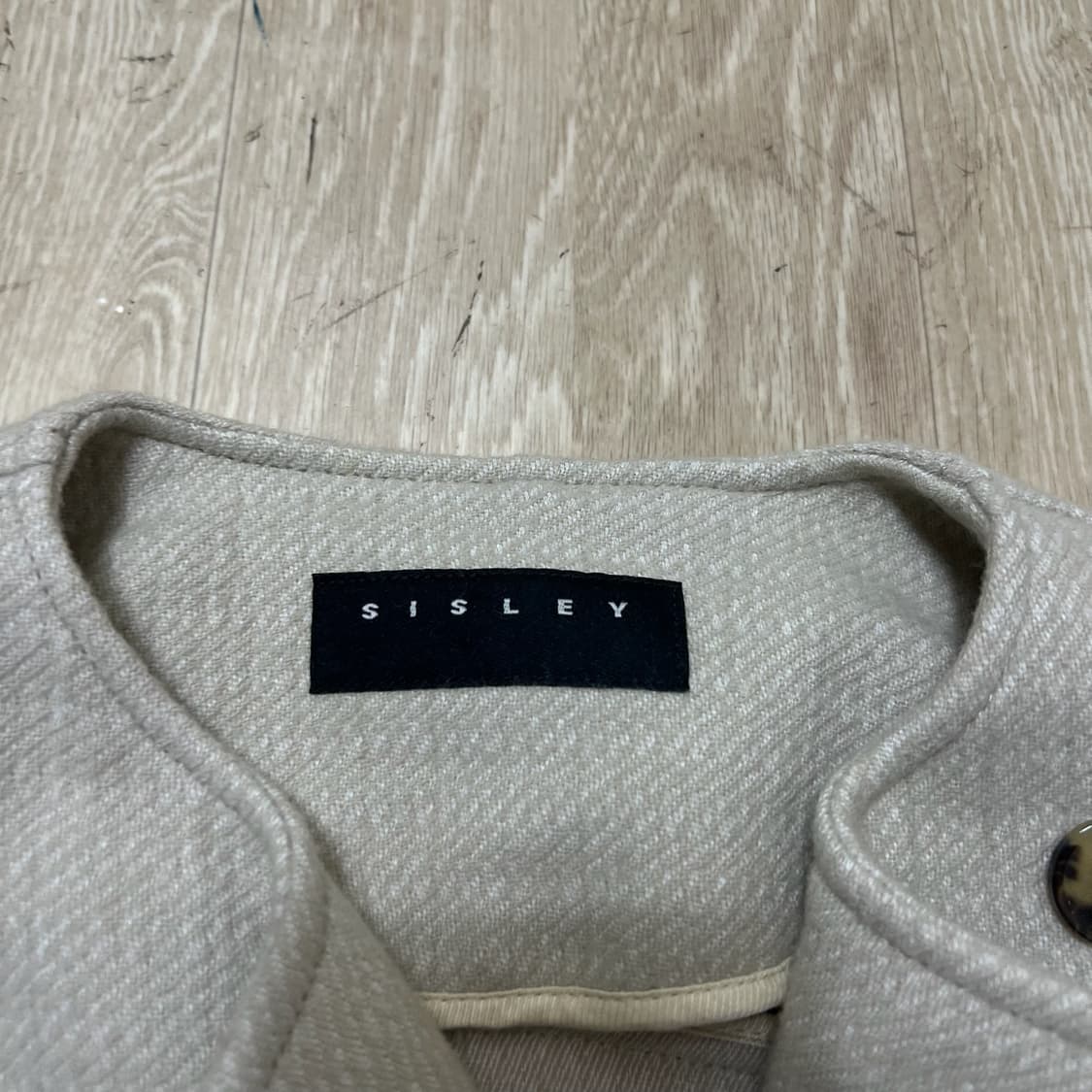 시슬리 여성 미니멀 하프 코트 55-66  상품이미지4