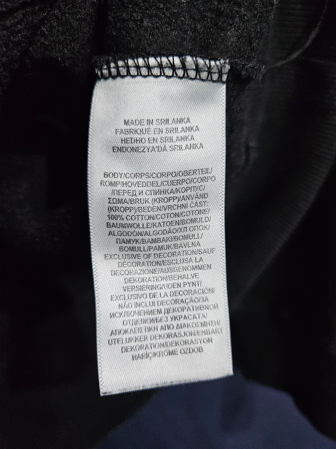 폴로 랄프로렌 블랙 남성 100 기모 맨투맨  상품이미지8