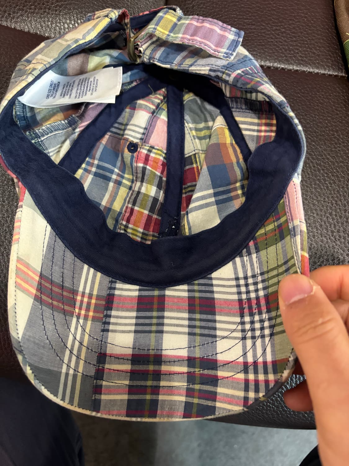 폴로 패치워크 볼캡 상품이미지3