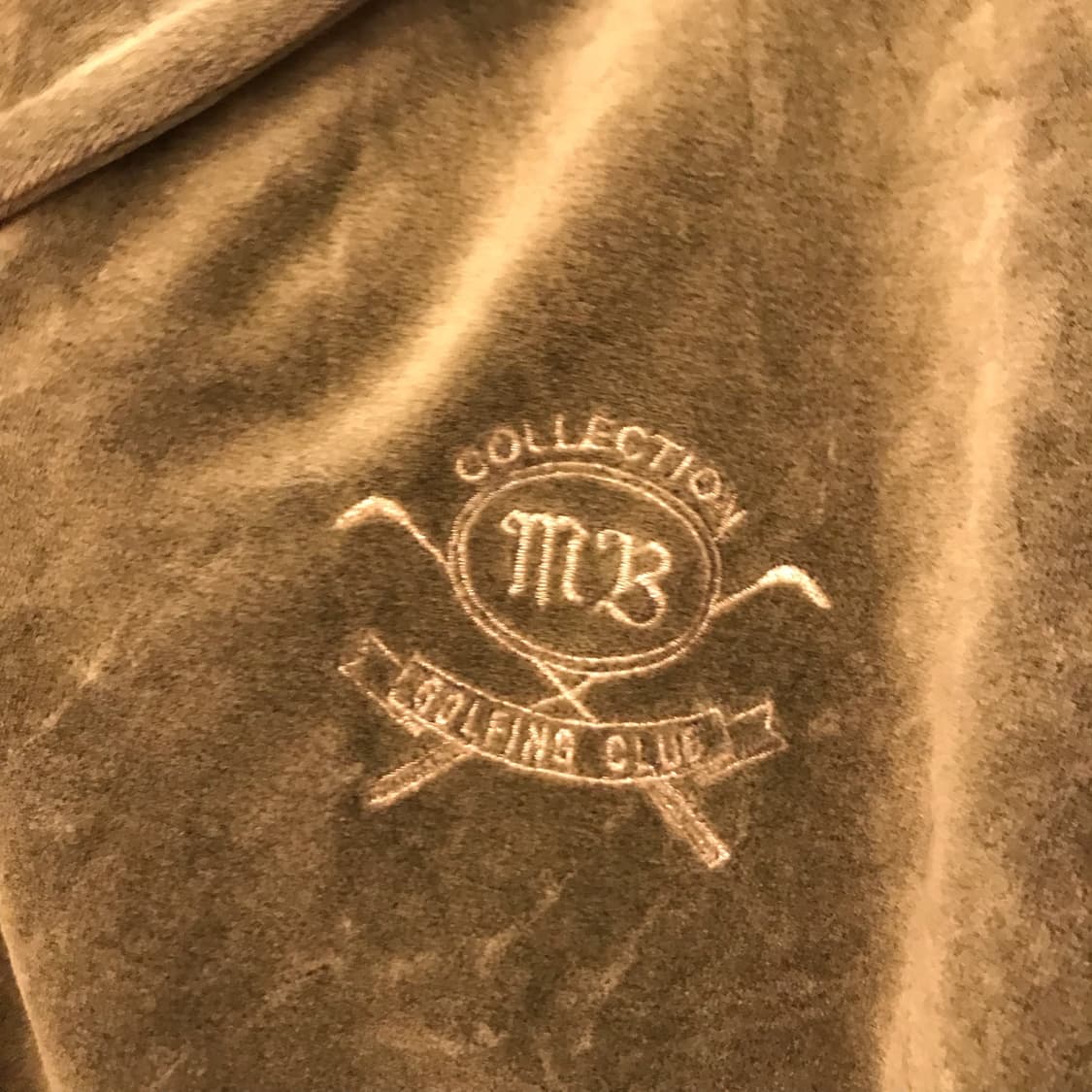 JPN Vintage 갸루 벨벳 말차 후드 가디건 상품이미지3