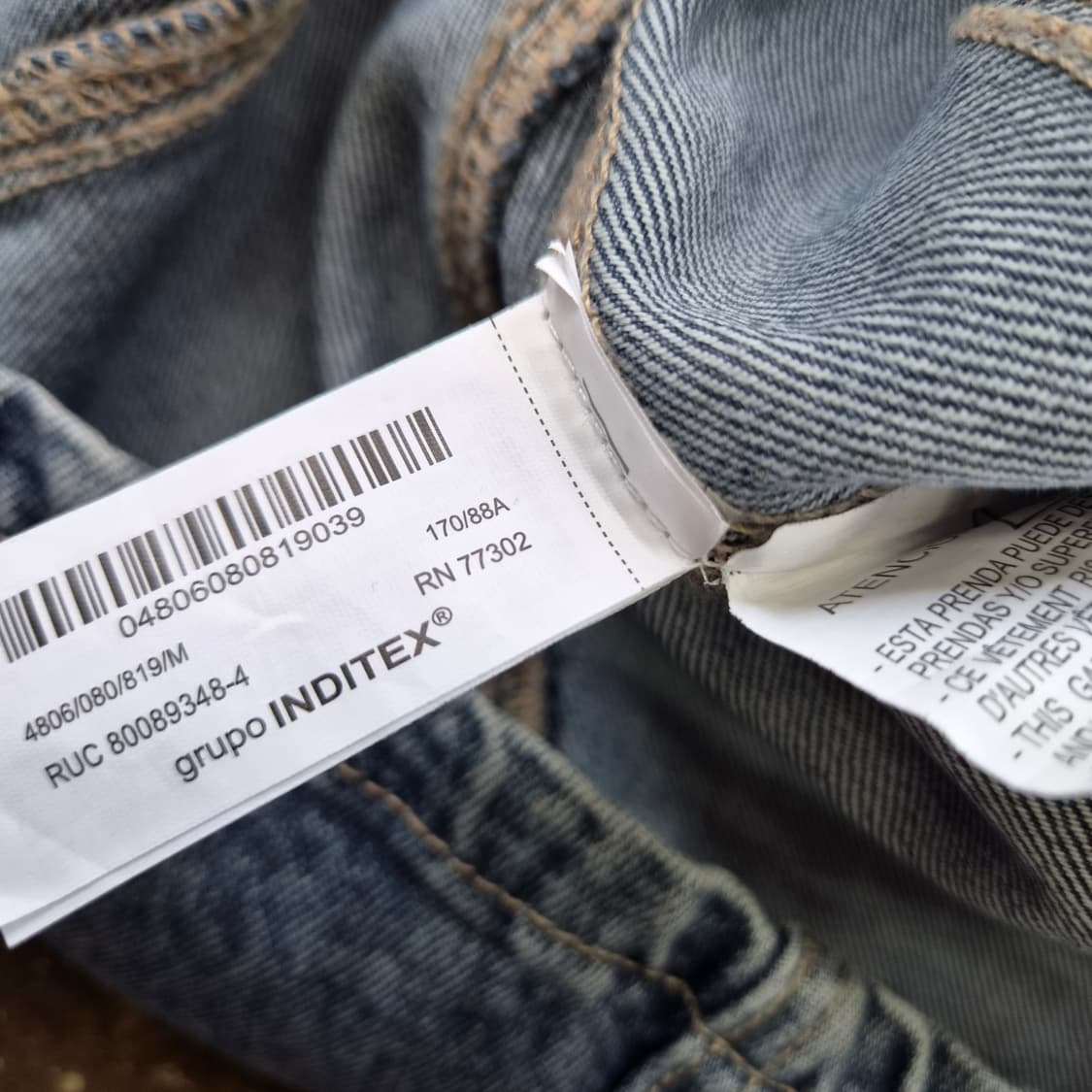 M) 새제품 ZARA 자라 데님 원피스 청원피스 상품이미지8