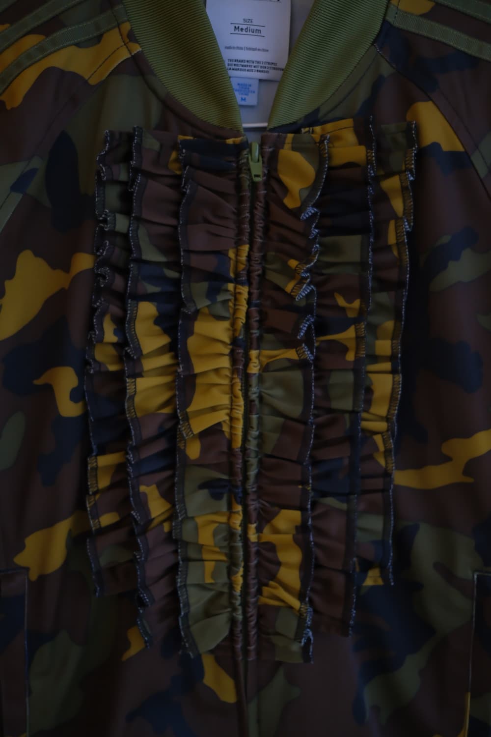 Camo frill track top  상품이미지5