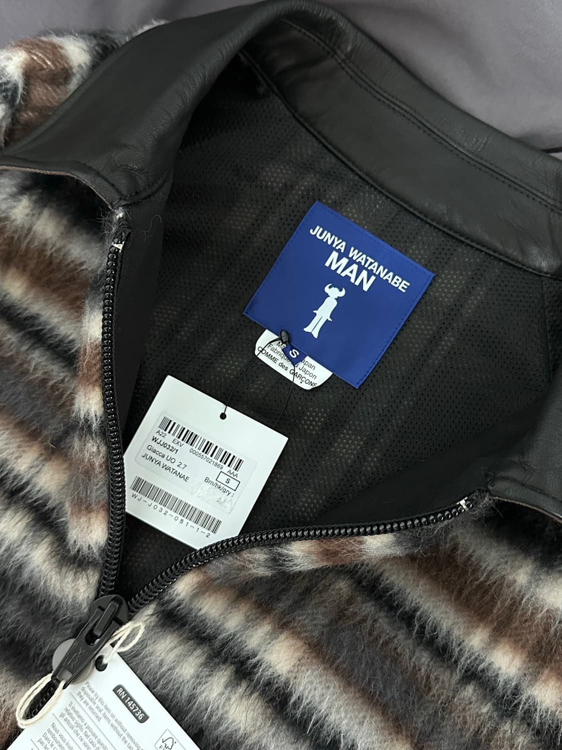 (s) 준야와타나베 자미로콰이 알파카 자켓 상품이미지2