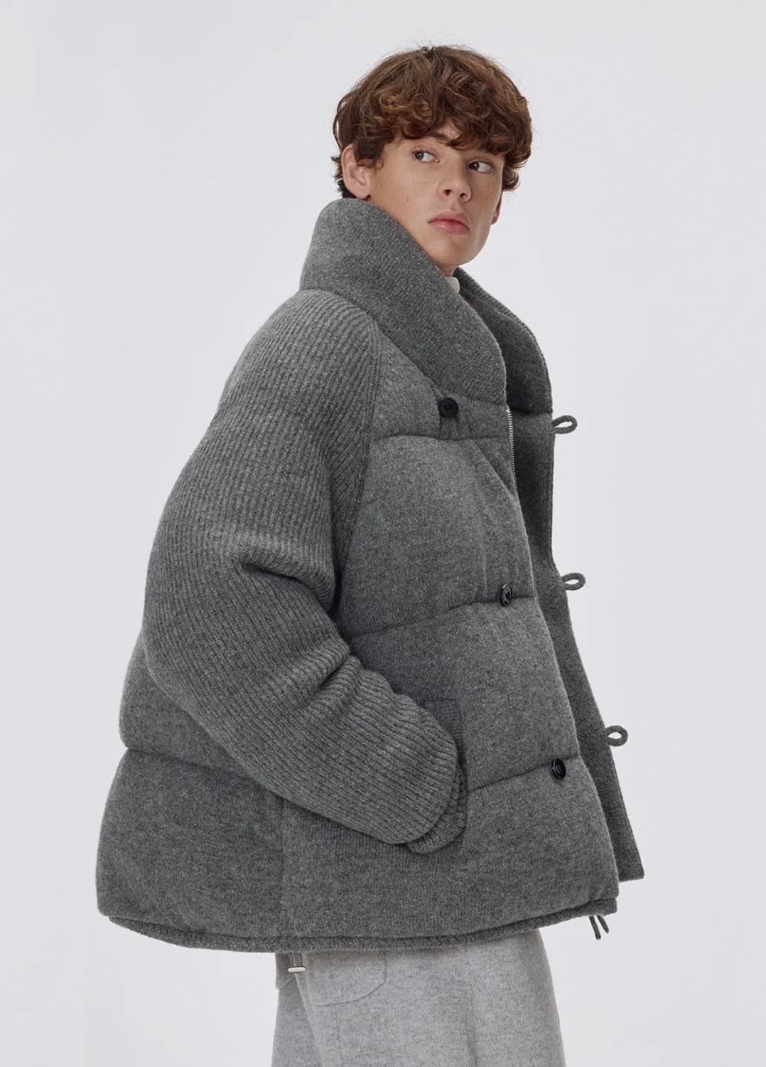 우마뭉 울 니트 패딩 M 정상가 45만 상품이미지1